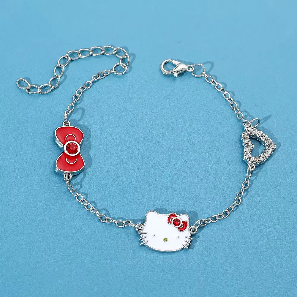 Elegant Hello Kitty Adjustable Bracelet