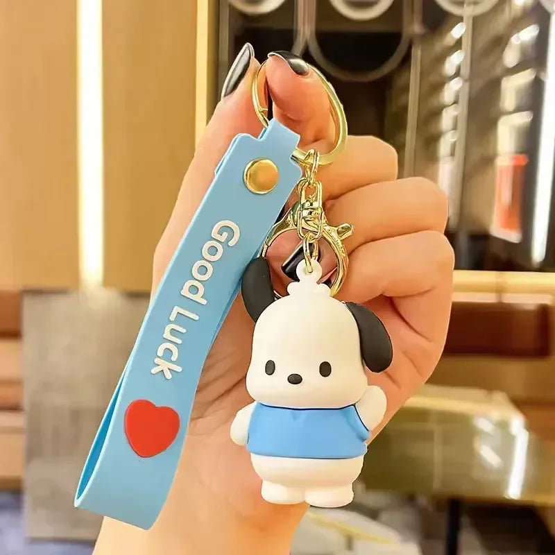Kawaii Pochacco Fun Hues Keychain