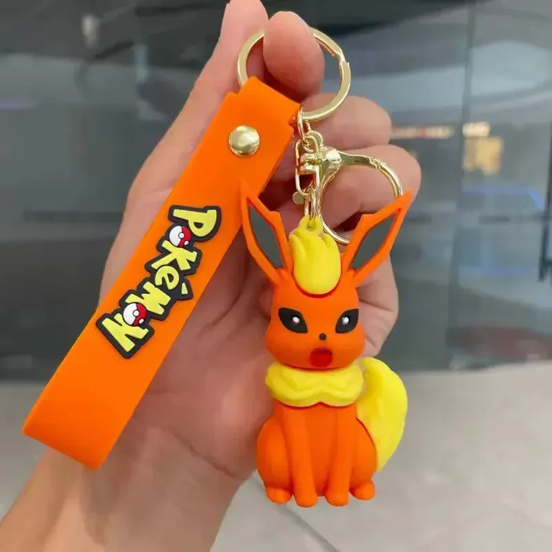 Eeveelutionary Eevee Family Keychain