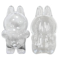 Labubu Transparent Protective Cover - Bear Hugs
