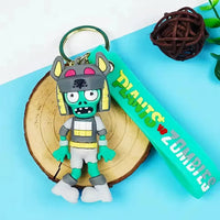 Quirky Plants vs Zombies 3D Keychain