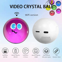 Mobile APP WIFI version can customize 3D crystal balls, audio and video electronic balls, and customize gifts Memory sphere - Bear Hugs