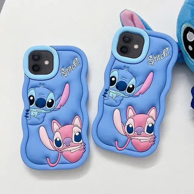 3D Cartoon Stitch Case (For iPhone)