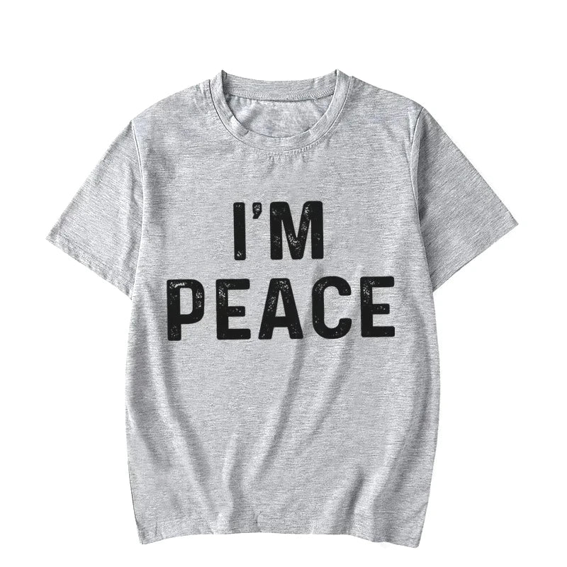 I Come in Peace Funny Couple Tshirt