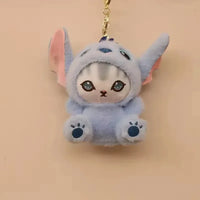 Mofusand x Stitch Cosplay Plush Keychain