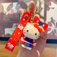 Dressed-Up Darling Hello Kitty Keychain