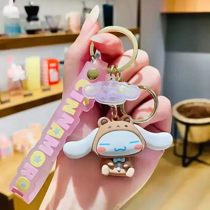 Cinnamoroll Birthday Carnival Keychain