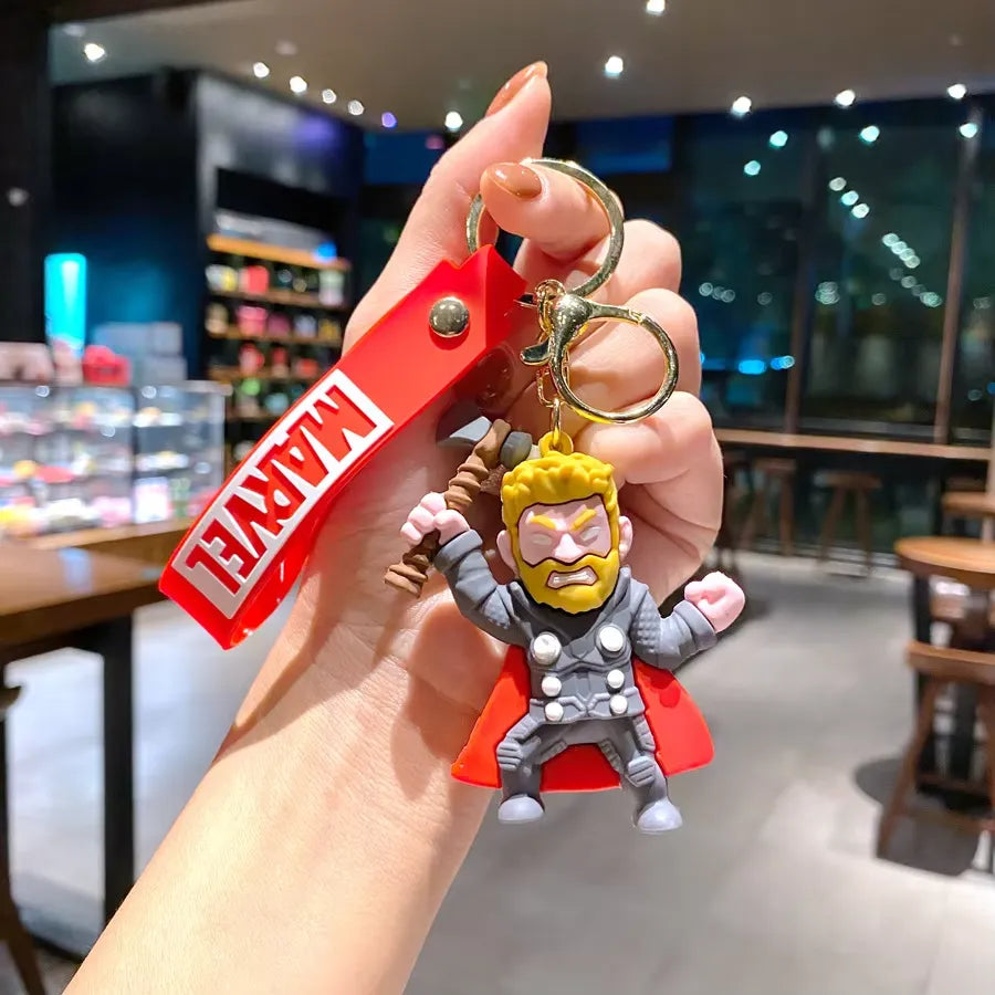 Classic Marvel Character 3D Keychain