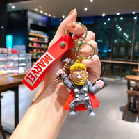 Classic Marvel Character 3D Keychain