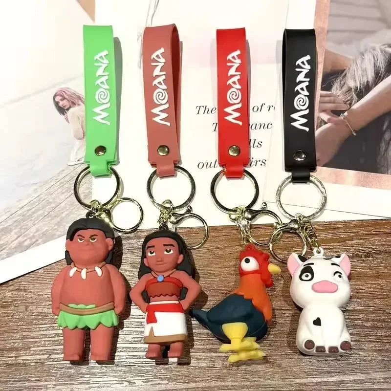 Moana & Crew 3D Keychain