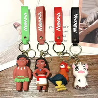 Moana & Crew 3D Keychain