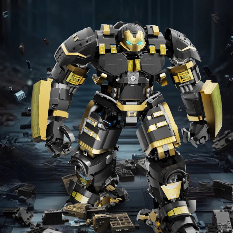 2300+pcs Black Hulk Buster Marvel Building Blocks Sets Iron Man Machine Toys Bricks Action Robot Figures Model Holiday Gifts - Bear Hugs