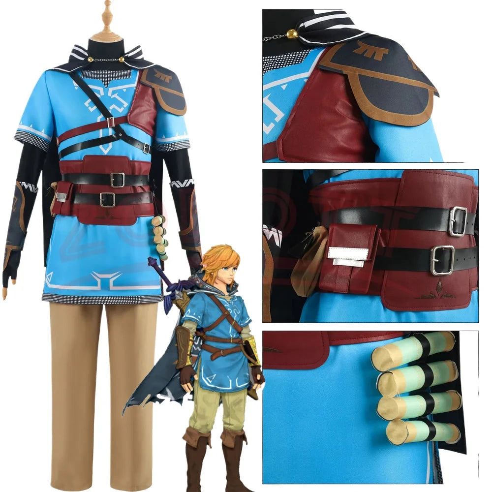 Game Zelda Cosplay Breath of the Wild Link Cosplay - Bear Hugs