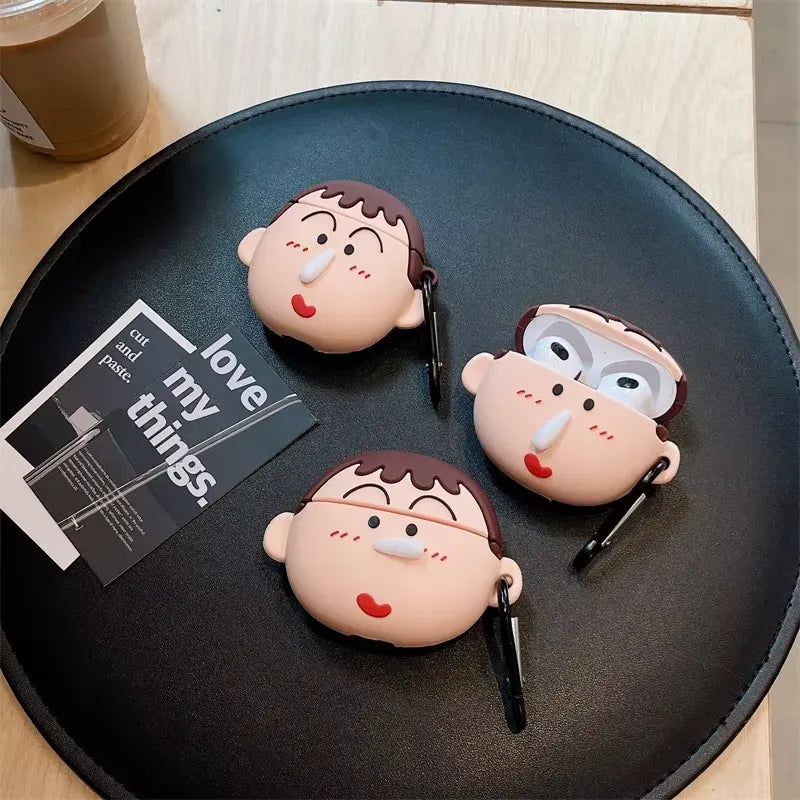 Shinchan Long Nose Case (For Airpods)