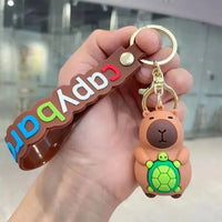 Capy Cozy Companions 3D Keychain