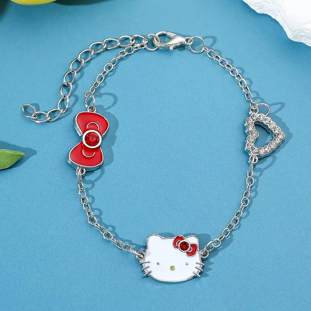 Elegant Hello Kitty Adjustable Bracelet