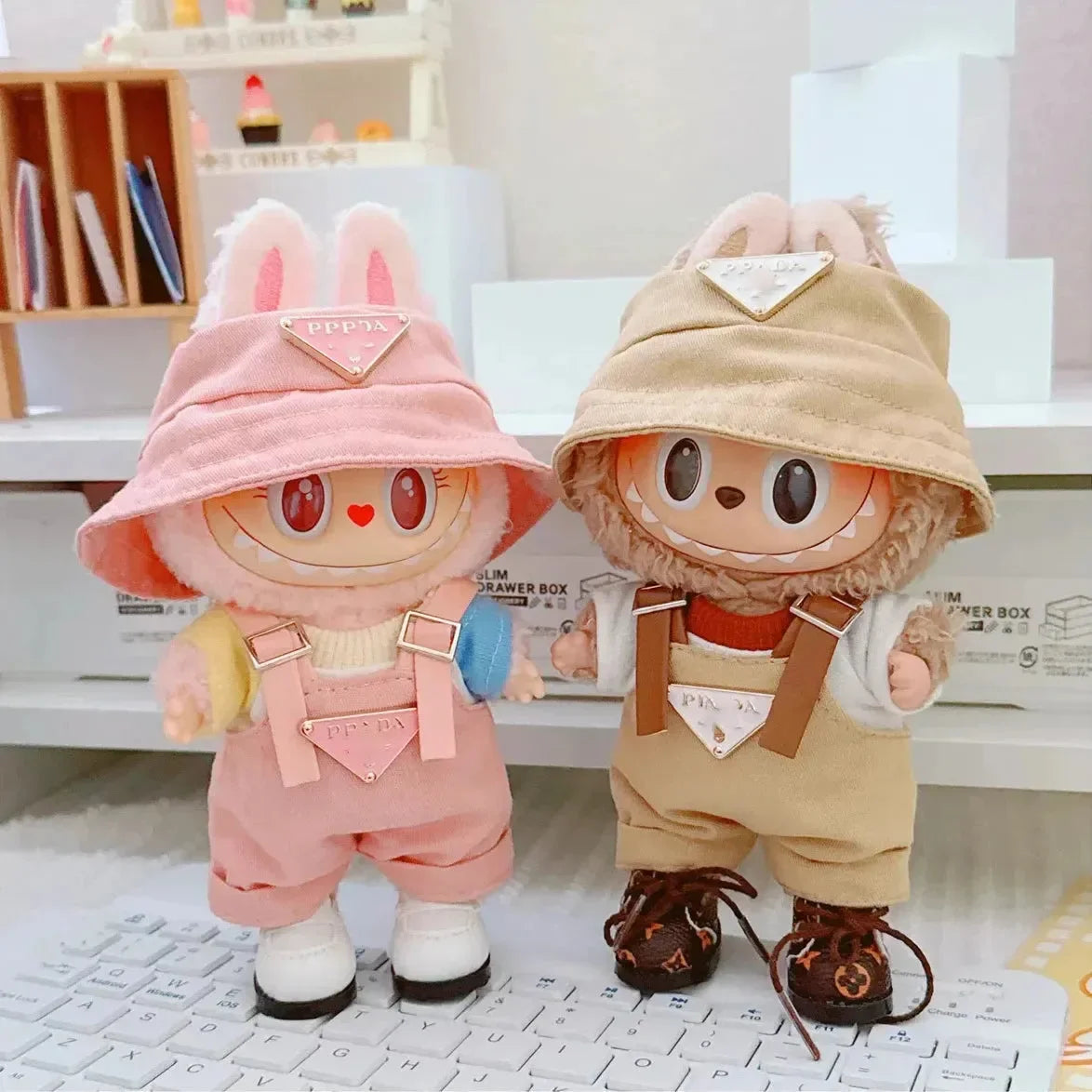 Designer PRemium Brand Labubu Outfit - Bear Hugs