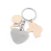 Porte-clés en alliage J'aime Taylor Swift 