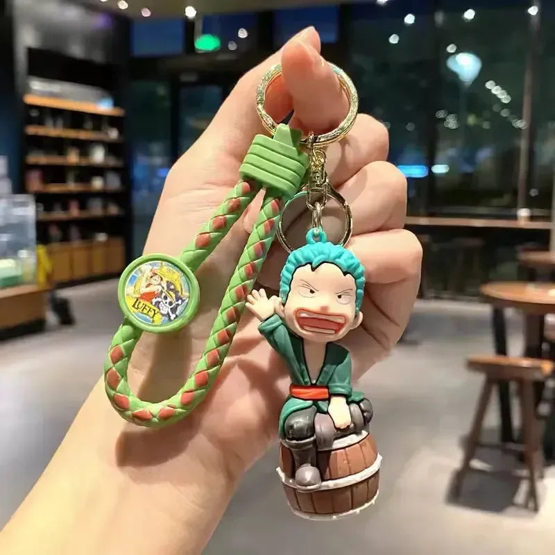 Straw Hat Cheers One Piece Keychain