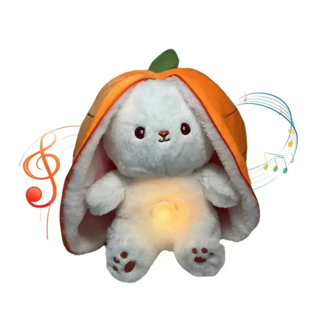 Strawberry Carrot Bunny Breathing Plushie