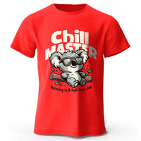 Chill Master Koala Funny T-shirt - Bear Hugs
