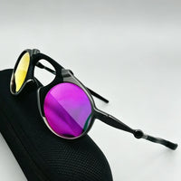 Luxury Brand Xmetal Madman OO6019 MTB Cycling Glasses Retro Round Sunglasses Unisex Outdoor UV400 Photochromic Polarized Goggles - Bear Hugs