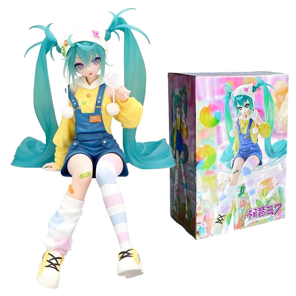 Hatsune Miku Sweet Lollipop Overalls Figurine