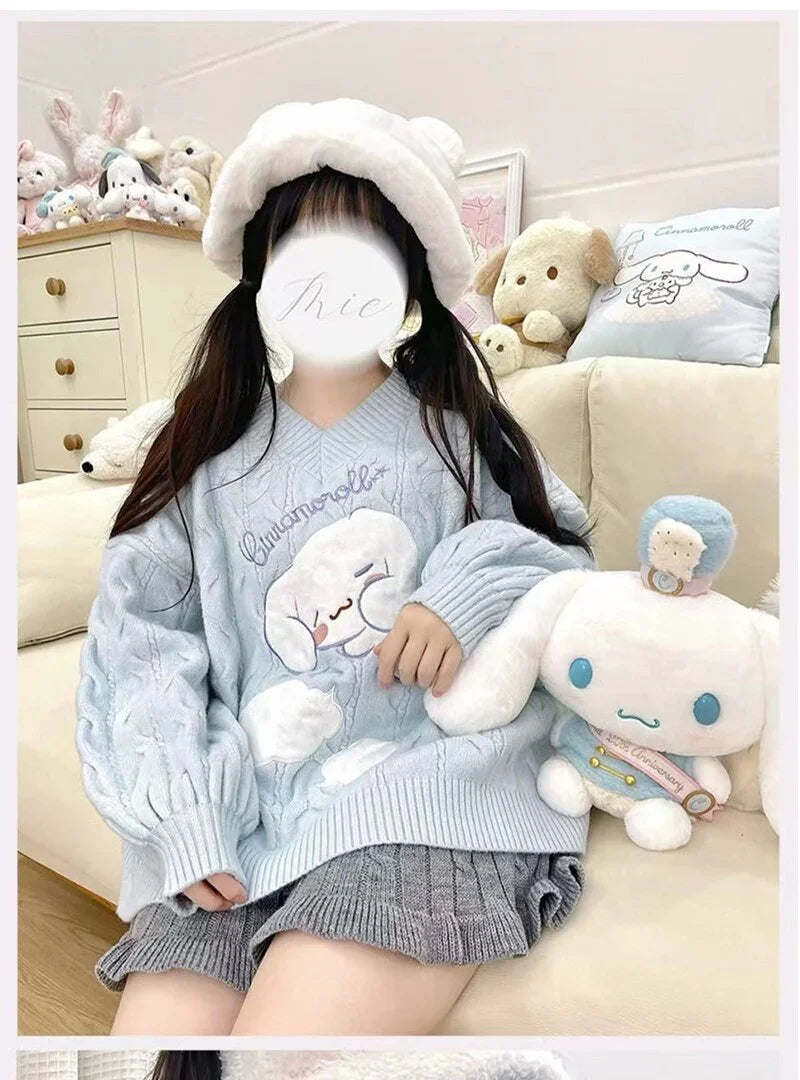 Sleepy Puppy Knit Sweater - Bear Hugs