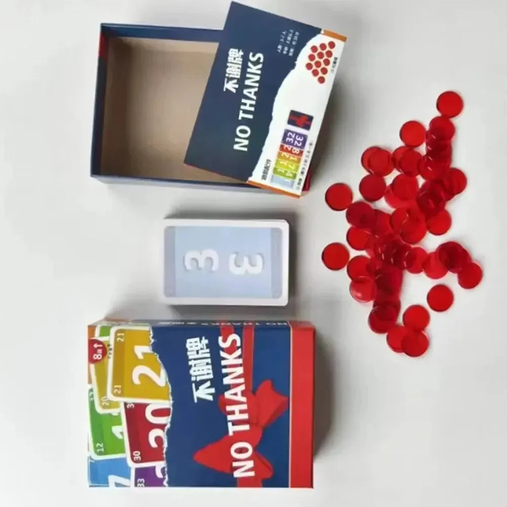 No Thanks Card Game
