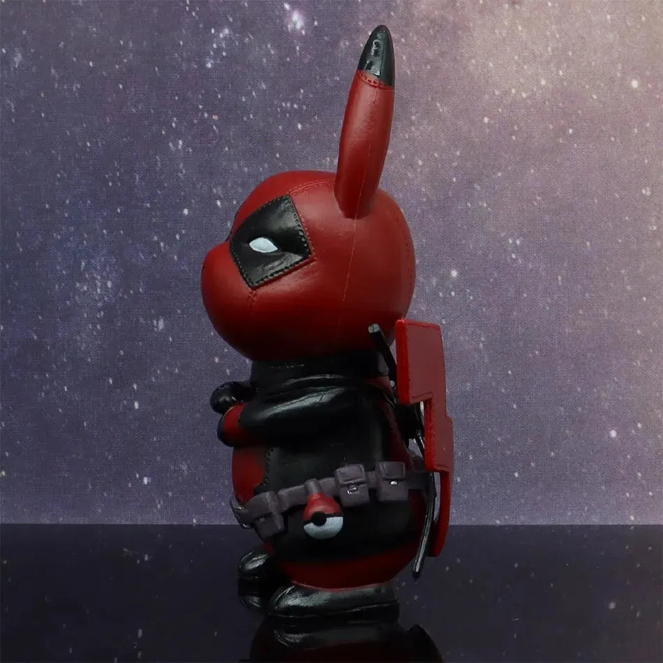 Deadpool Pikachu Action Figure (12 cm)