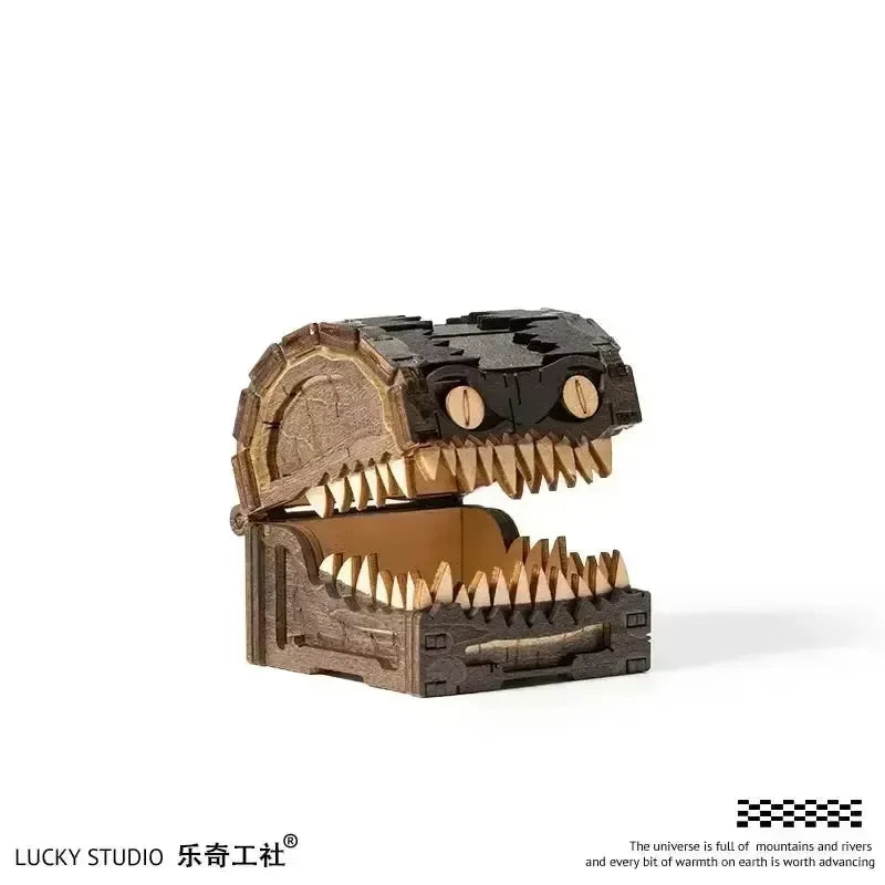 Mimic's Maw Wooden Storage Chest