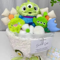 Blooming Cosmic Alien Premium Plush Bouquet
