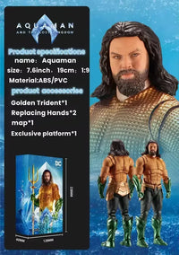 Figurine d'action Aquaman FondJoy (19 cm) 