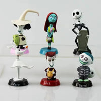 The Nightmare Before Christmas Bobbleheads (Set of 6)