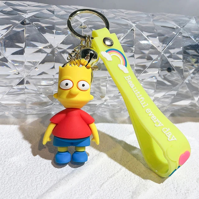 3D Simpsons Keychain