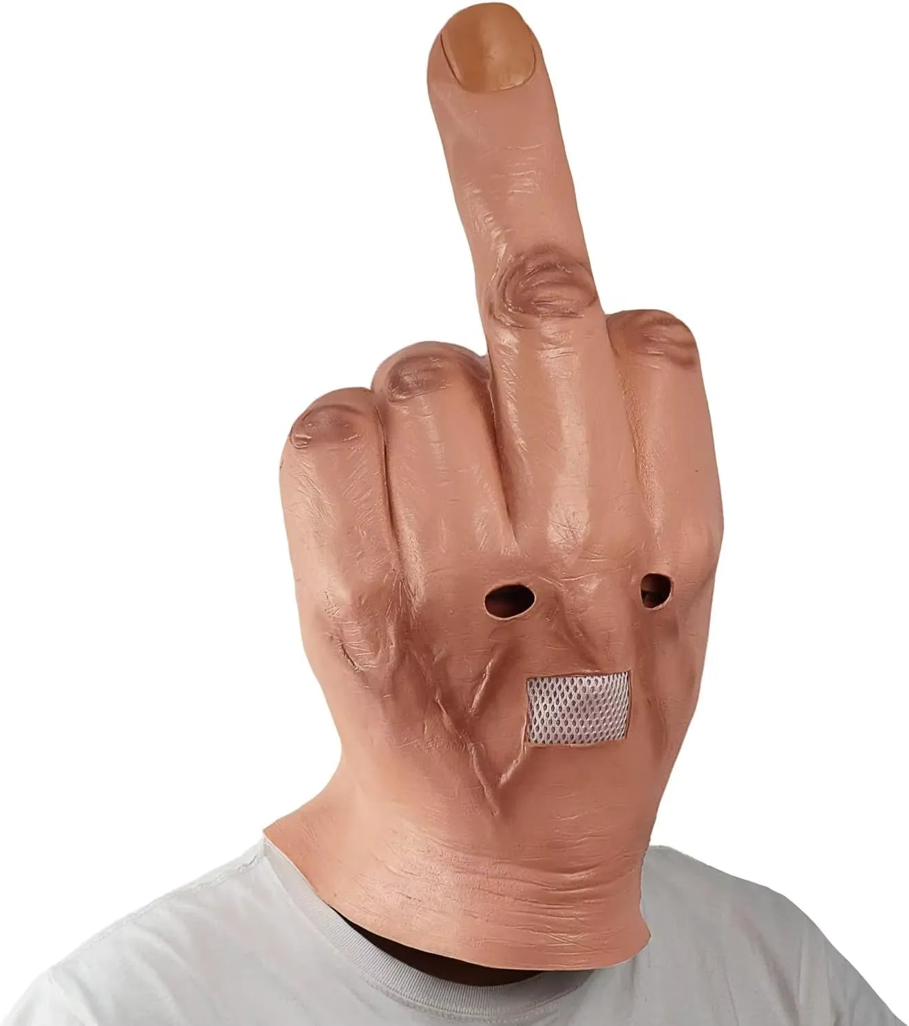 Show the Finger Cosplay Spoof Mask