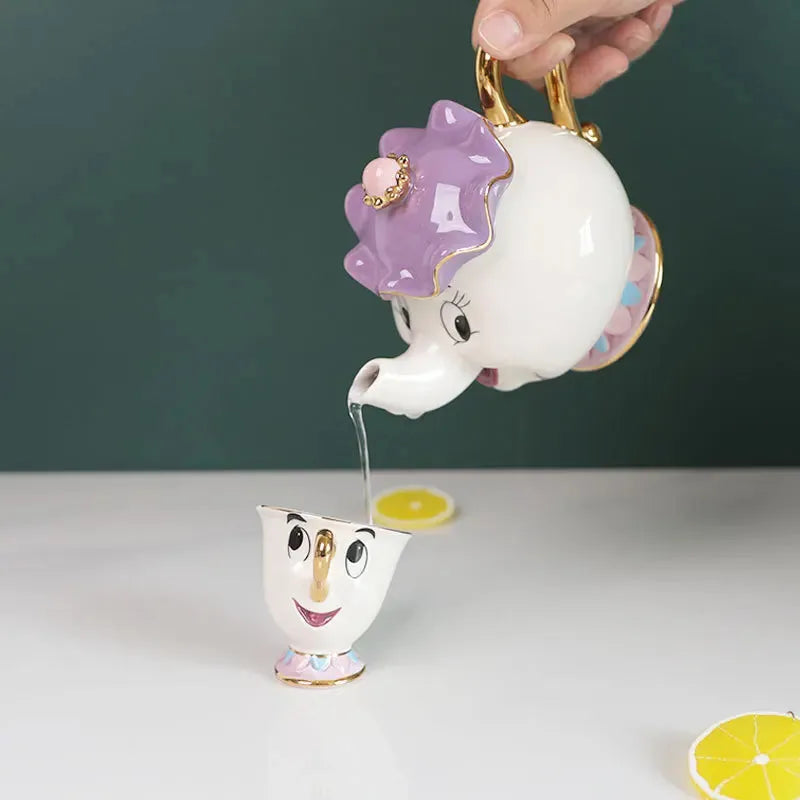 Beauty And The Beast Mrs. Potts & Chip Tea Cup - Bear Hugs