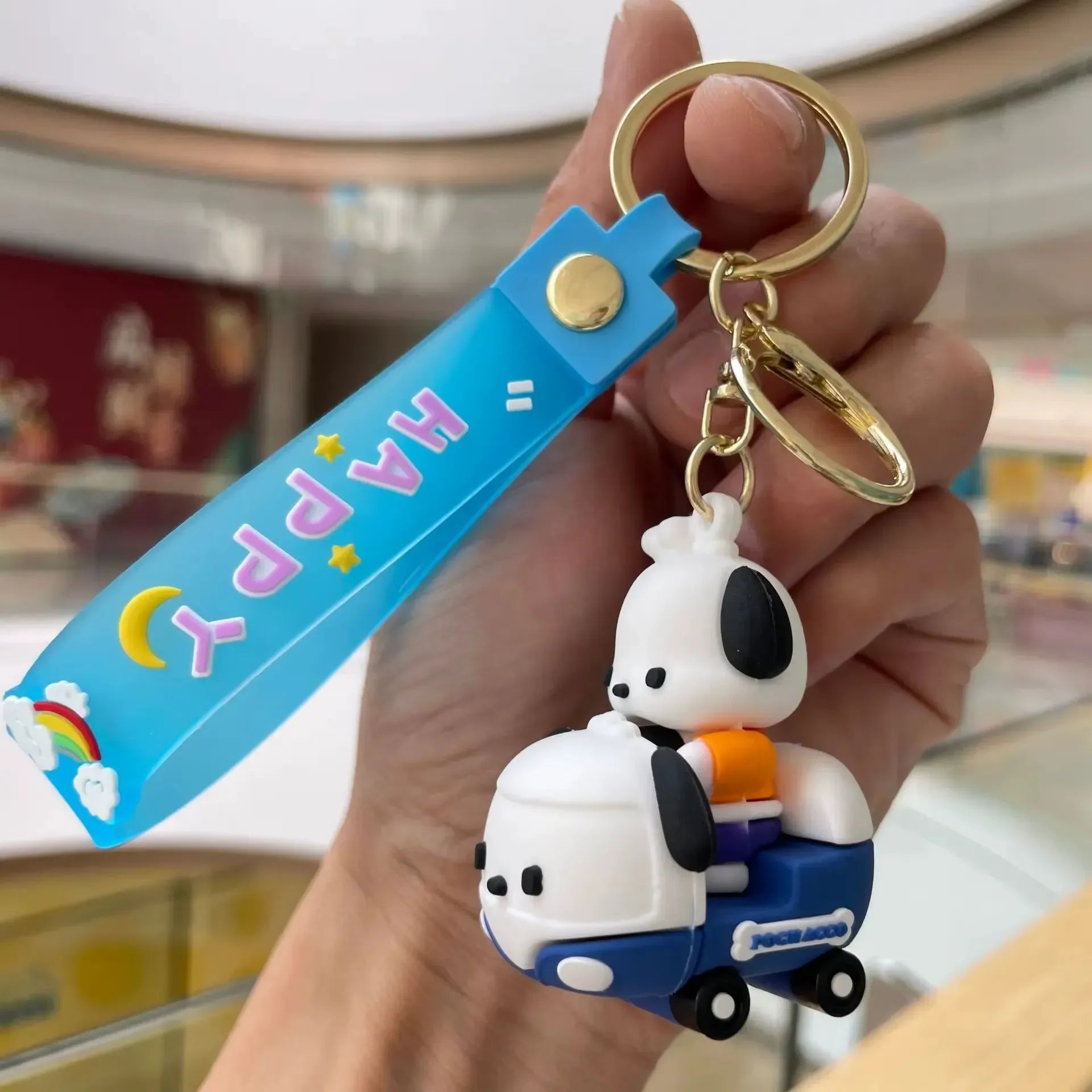 Sanliou Rollin' Rainbow Crew Keychain