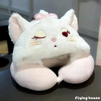 Character Cloud Hooded Neck Pillows