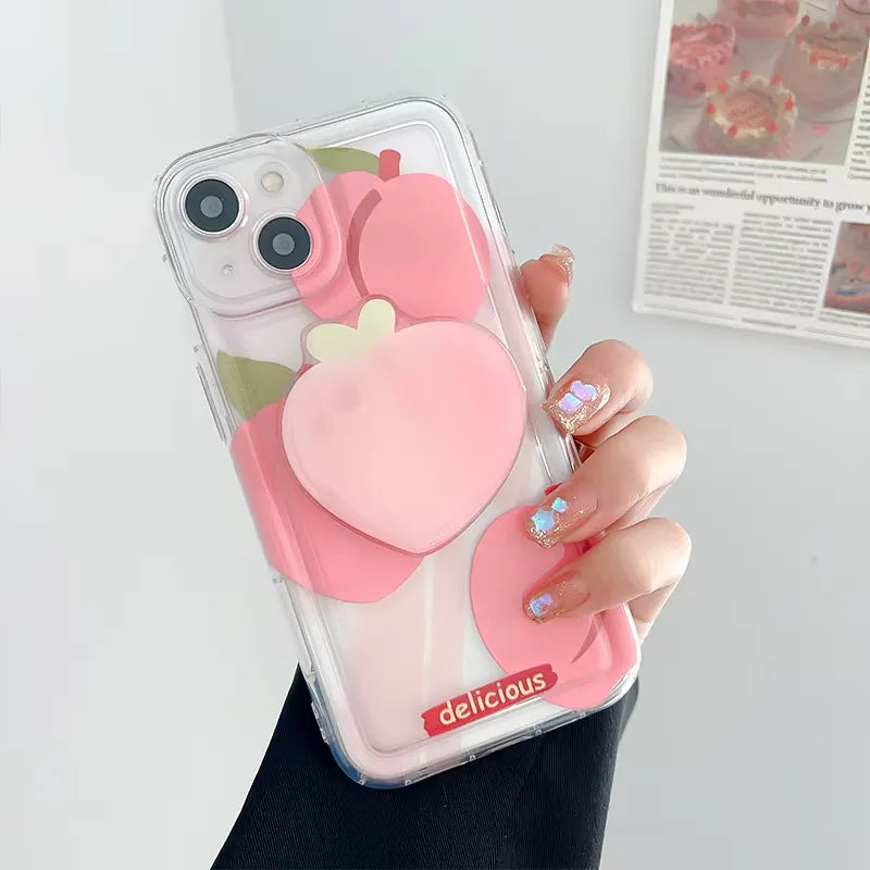 Cherry Peach Phone Case (For Samsung)