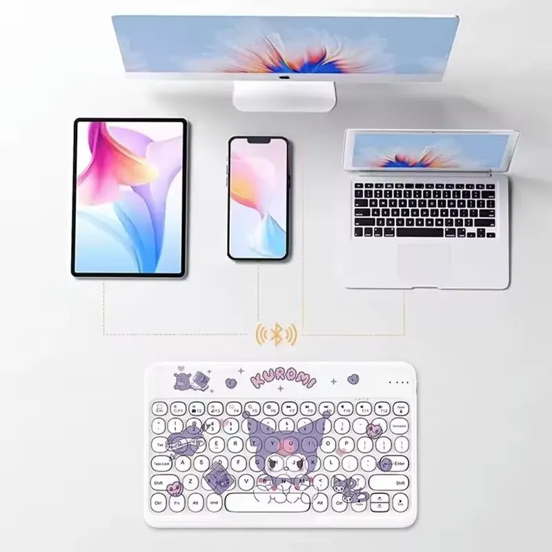 Sanrio Mini Silent Wireless Keyboard