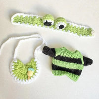 Handmade Labubu Crochet Animal Outfits - Bear Hugs