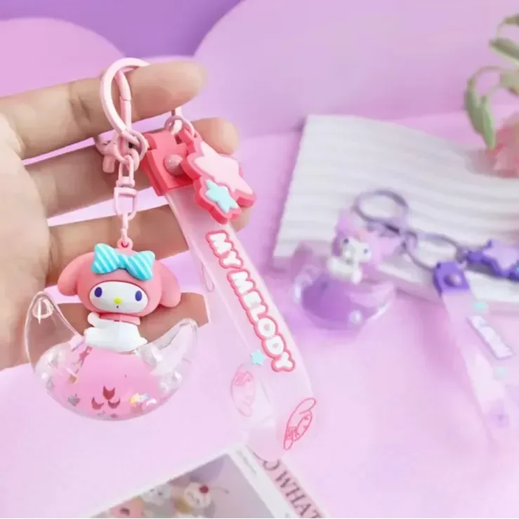Sanliou Moonbeam Buddies Glitter Keychain