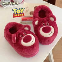 Lotso Winter Plush Slippers - Bear Hugs