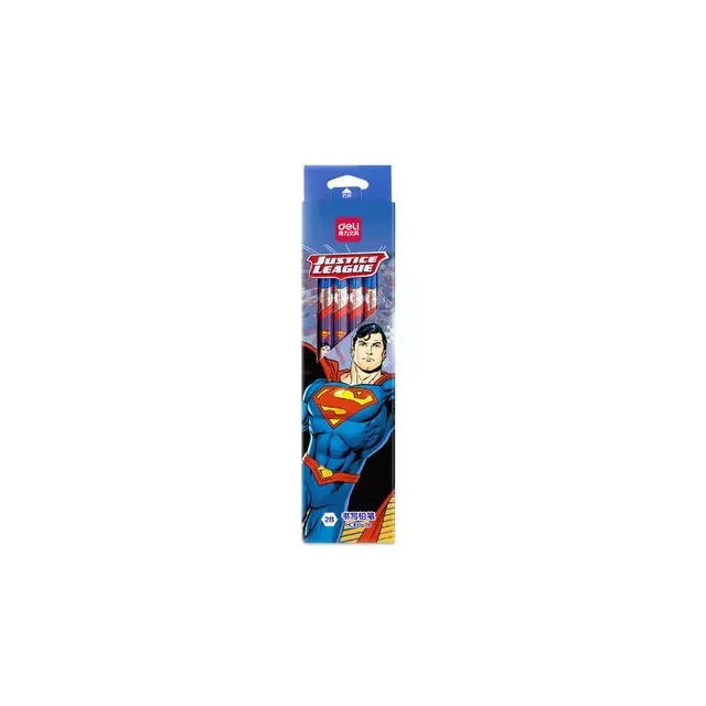 Deli Justice League Pencil Set (12 Pcs)