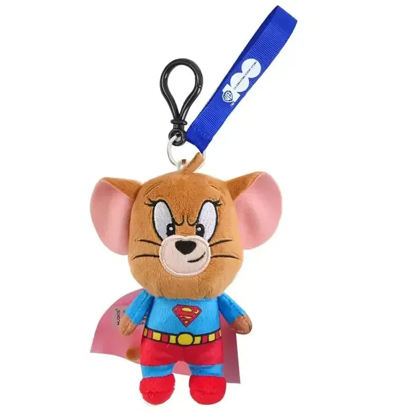 T&J Cosplay Superman Plush Keychain