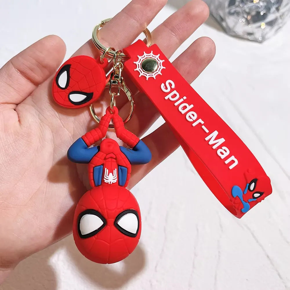 Classic Spiderman 3D Keychain