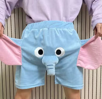 Funny Elephant Trunk Novelty Shorts