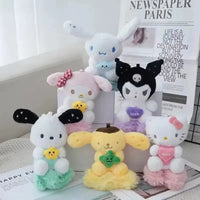 Porte-clés en peluche Sanliou Cloud Crew 