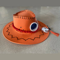 Portgas D Ace Anime Cosplay Hats Cowboy Cap Adult Christmas Gift - Bear Hugs